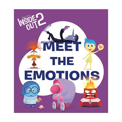 英文原版 Meet the Emotions Disney Pixar Inside Out 2 情绪相遇 迪士尼头脑特工队2 同名电影周边 儿童绘本 纸板书 英文版