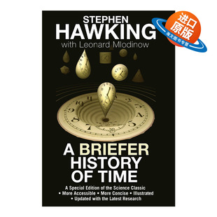 英文原版 A Brief History of Time 时间简史 科学经典著作特别版 精装 Stephen Hawking史蒂芬霍金 英文版 进口英语原版书籍