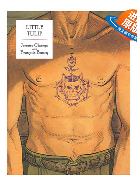英文原版 Little Tulip 小郁金香 漫画 纽约 一座野性城市的编年史作者Jerome Charyn 英文版 进口英语原版书籍