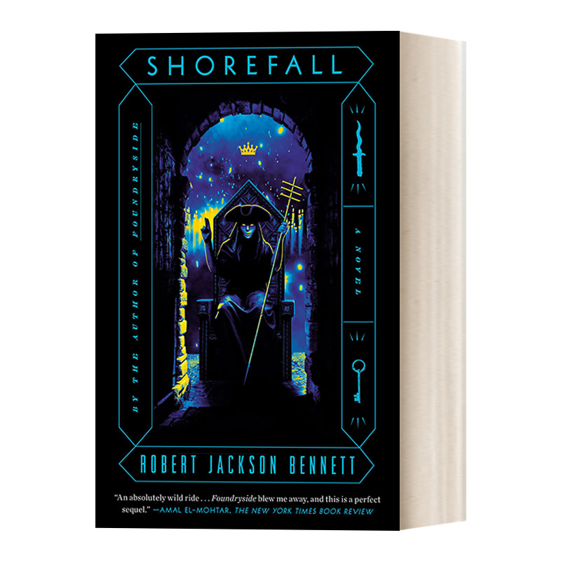 英文原版 Shorefall The Founders Trilogy 2铭印之子三部曲2岸落之夜奇幻小说 Robert Jackson Bennett精装英文版进口书