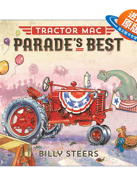 英文原版 Tractor Mac Parade's Best 红色大拖拉机麦克 花车游行 精装绘本 英文版 进口英语原版书籍