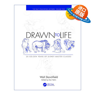 英文原版 Drawn to Life 20 Golden Years of Disney Master Classes 迪士尼动画黄金圣典卷2 第2版 英文版 进口英语原版书籍
