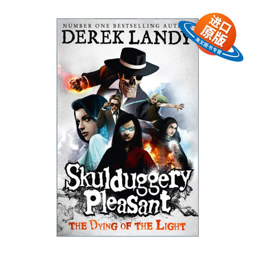 英文原版 The Dying of the Light 怪侠S.P先生9 光的消逝 德雷克·兰迪 骷髅侦探 英文版 进口英语原版书籍