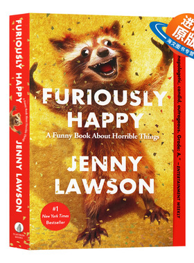 高兴死了 英文原版 Furiously Happy 焦虑症抑郁症自我治疗书籍 幽默感人散文故事 英文版进口原版英语书籍