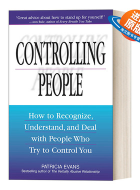英文原版 Controlling People 不要用爱控制我  Patricia Evans 英文版 进口英语原版书籍