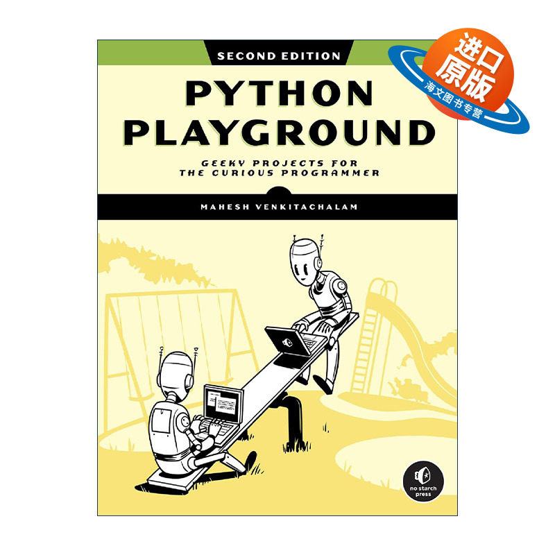 英文原版 Python Playground Python游乐场 第二版 计算机编程编码指南 Mahesh Venkitachalem 英文版 进口英语原版书籍