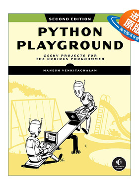 英文原版 Python Playground Python游乐场 第二版 计算机编程编码指南 Mahesh Venkitachalem 英文版 进口英语原版书籍