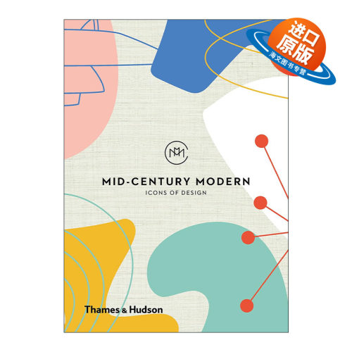 英文原版 Mid-Century Modern Icons of Design 世纪时尚 设计图标 精装 英文版 进口英语原版书籍