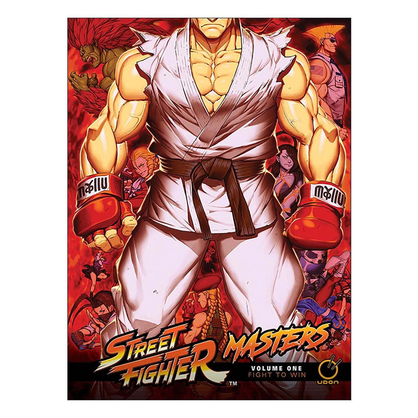 英文原版 Street Fighter Masters Hardcover Volume 1 Fight to Win 街头霸王 大师集漫画卷一 精装 英文版 进口英语原版书籍