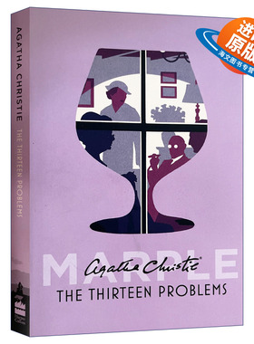 英文原版小说 阿加莎系列 马普尔小姐探案第五季 蓝色天竺葵 Miss Marple The Thirteen Problems 英文版 进口英语原版书籍