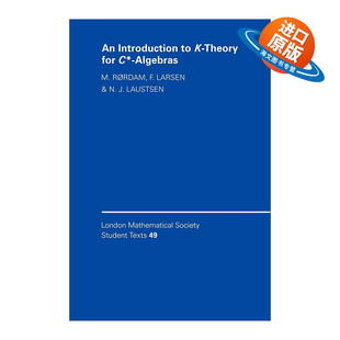 英文原版 An Introduction to K-Theory for C*-Algebras  C*-代数的K-理论导论 伦敦数学会学生文本系列 英文版 进口英语原版书籍