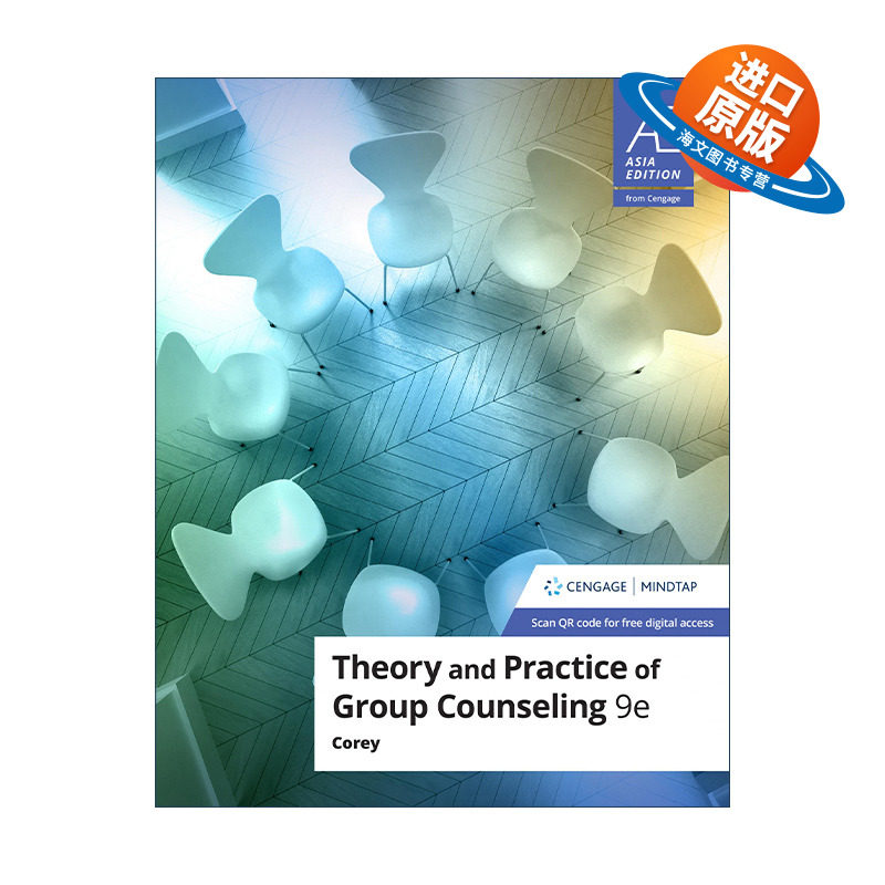 英文原版 Theory and Practice of Group Counseling 团体心理治疗 第9版 Gerald Corey 英文版 进口英语原版书籍