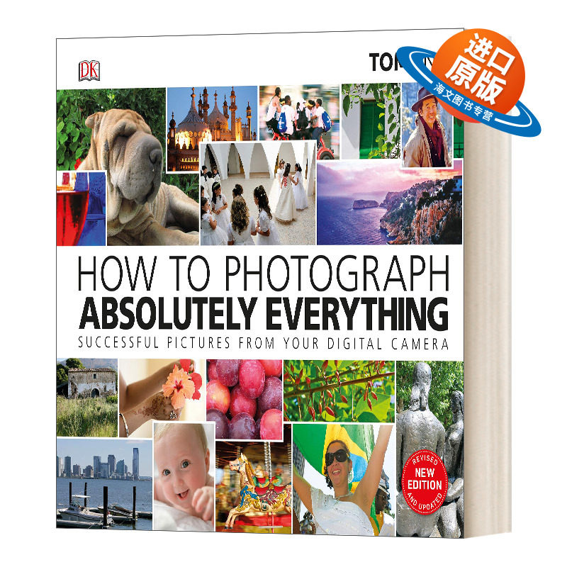 英文原版 精装 How to Photograph Absolutely Everything 数码相机拍摄实用指南 精装 英文版 进口英语原版书籍