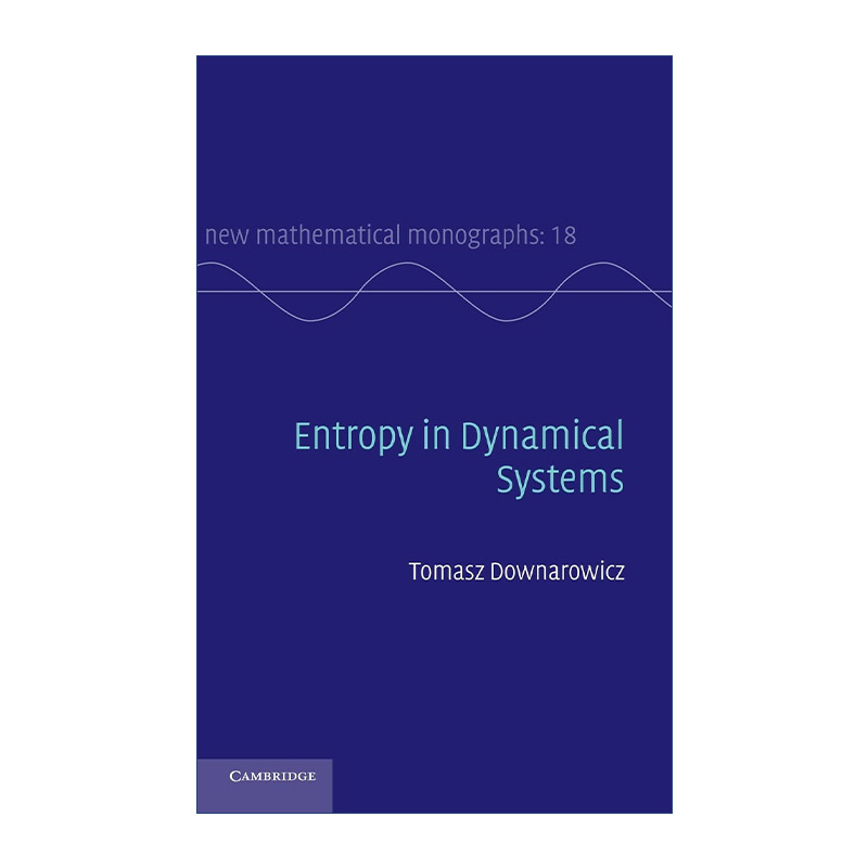 英文原版 Entropy in Dynamical Systems 动力系统中的熵 剑桥新数学专著系列 精装 英文版 进口英语原版书籍 书籍/杂志/报纸 科普读物/自然科学/技术类原版书 原图主图