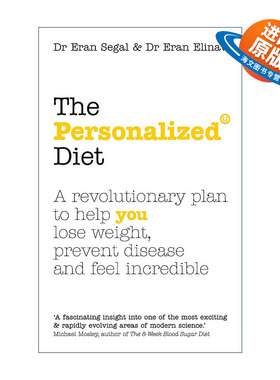 英文原版 The Personalised Diet 个性化饮食 瘦身又防病的革命性营养方案 英文版 进口英语原版书籍