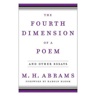 Dimension 英文版 第四维度 The Fourth 镜与灯作者 精装 英文原版 Poem 欧美现当代文学理论家M.H.艾布拉姆斯 一首诗
