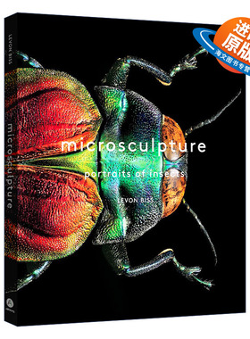 英文原版 精装 Microsculpture Portraits Of Insects 微雕 昆虫的肖像 精装 英文版 进口英语原版书籍