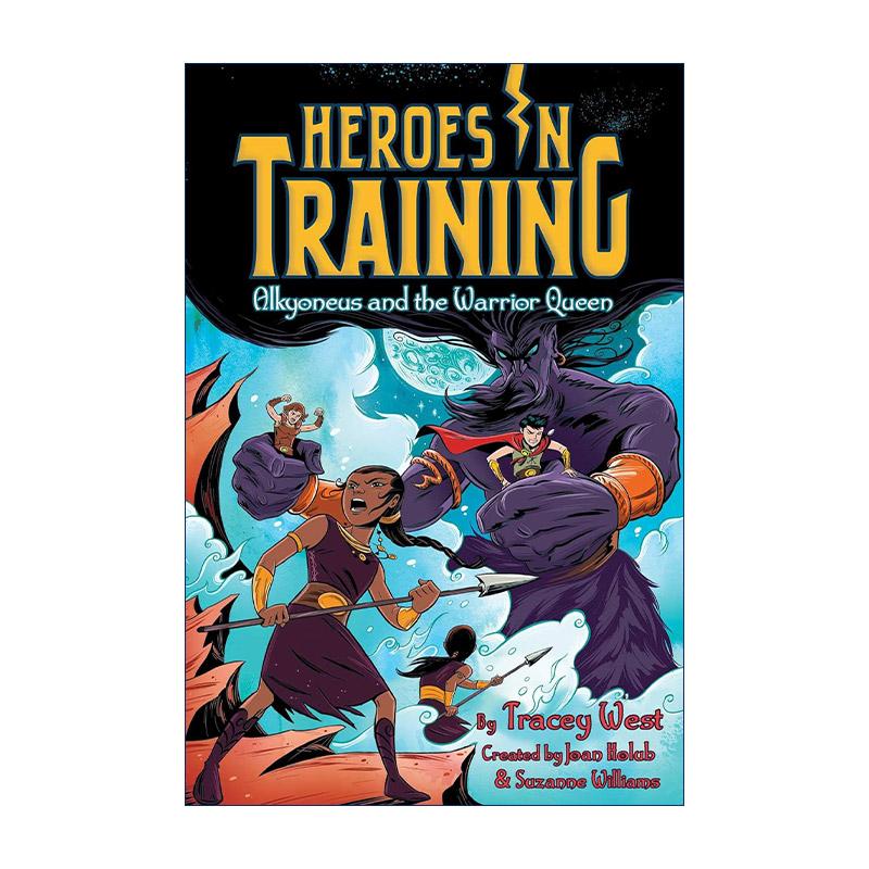 英文原版 Alkyoneus and the Warrior Queen 奥林匹斯 英雄在磨练卷17 英文版 进口英语原版书籍