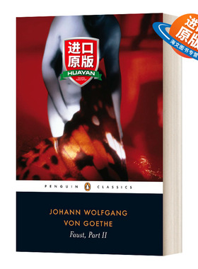 英文原版 Faust Part 2 浮士德2 黑经典 英文版 进口英语原版书籍