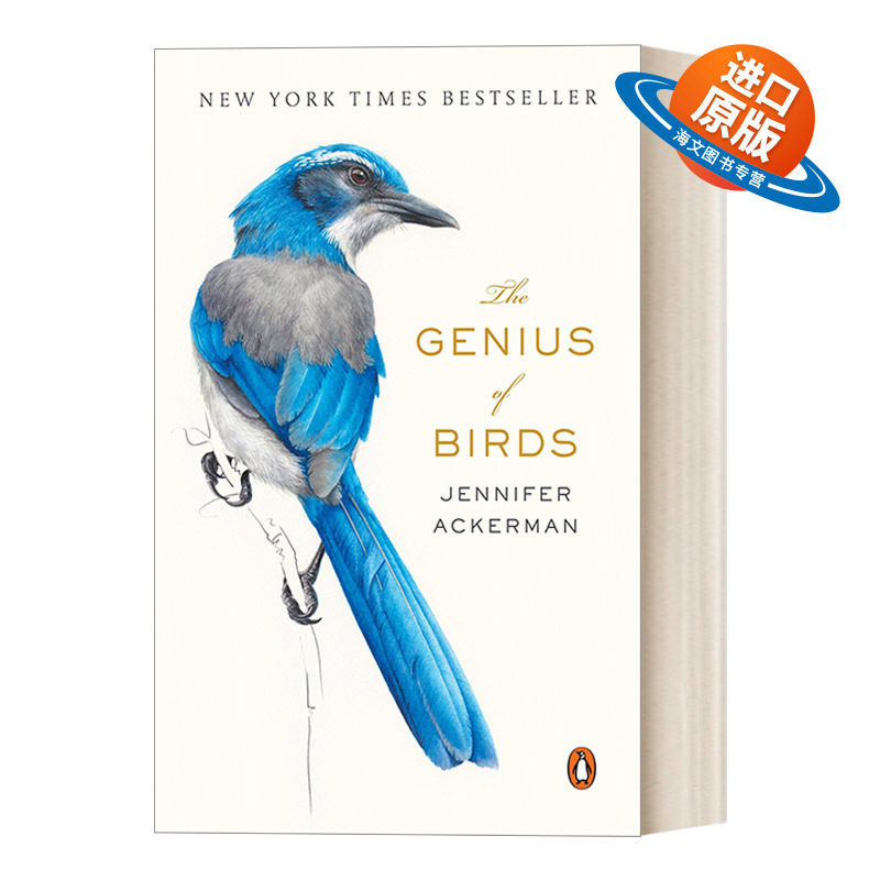 英文原版 The Genius of Birds 鸟类的天赋 自然科普 豆瓣高分推荐 Jennifer Ackerman 英文版 进口英语原版书籍