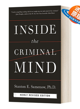 英文原版 Inside the Criminal Mind 犯罪心理分析 修订扩展版 Stanton Samenow斯坦顿·萨梅洛 英文版 进口英语原版书籍