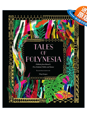 英文原版 Tales of Polynesia 波利尼西亚民间故事 精装插图 英文版 进口英语原版书籍