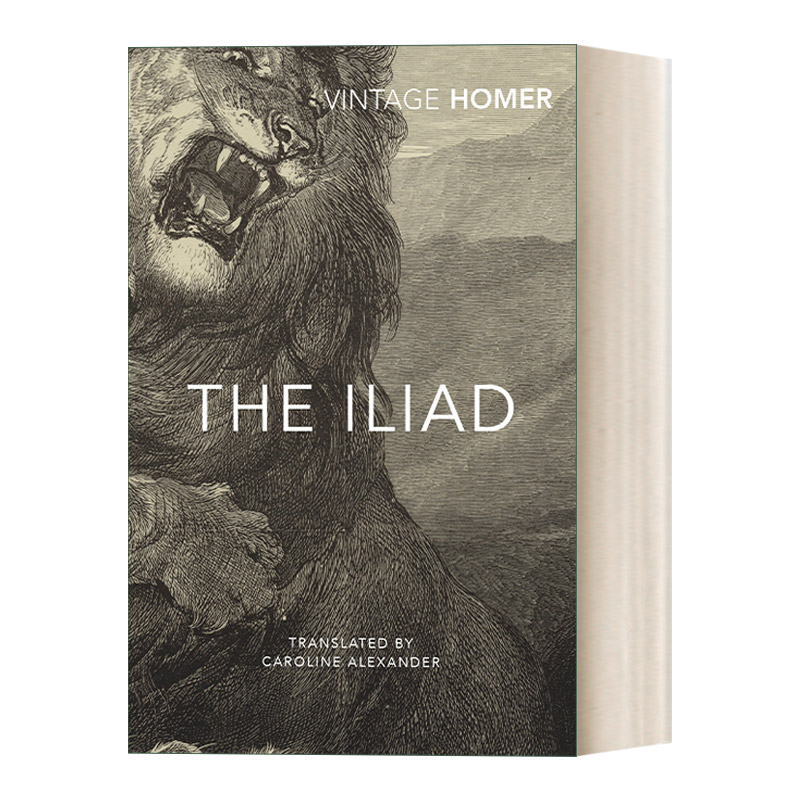 英文原版 The Iliad 伊利亚特 荷马史诗 Vinatge经典系列 英文版 进口英语原版书籍