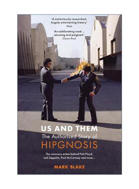 英文原版 Us and Them The Authorised Story of Hipgnosis 我们与他们 英国摇滚乐队平克·弗洛伊德的故事 进口英语原版书籍