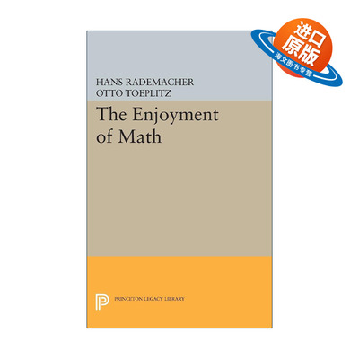 英文原版 The Enjoyment of Math 数学的乐趣 数学欣赏 普林斯顿遗产图书馆 Hans Rademacher 英文版 进口英语原版书籍