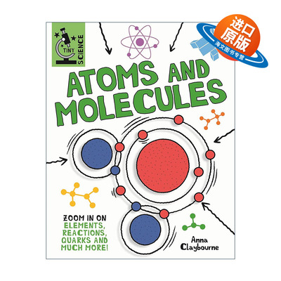 英文原版 Tiny Science Atoms and Molecules 微小科学系列 原子和分子 英文版 进口英语原版书籍