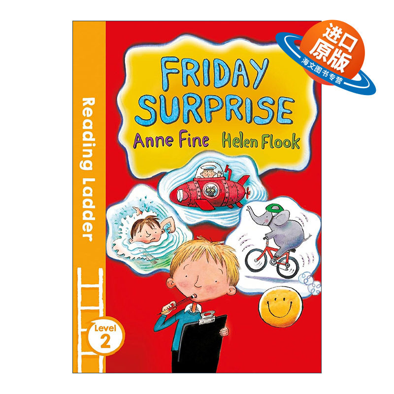 英文原版 Reading Ladder Level 3 Friday Surprise 彩色香蕉系列分级读物 周五测试 安妮范恩故事 英文版 进口英语原版书籍