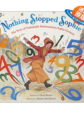 英文原版 Nothing Stopped Sophie 没有什么能阻挡索菲 永不言弃的数学家的故事 精装绘本 英文版 进口英语原版书籍