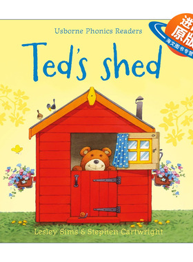 英文原版 Phonics Readers Ted's Shed 泰德的小屋 英文版 进口英语原版书籍
