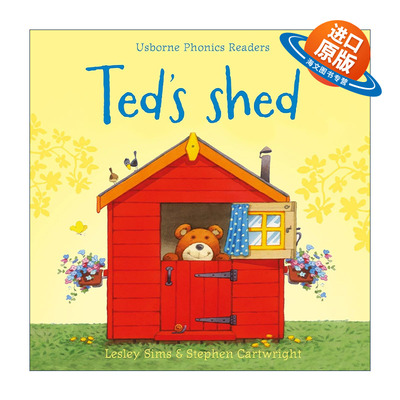 英文原版 Phonics Readers Ted's Shed 泰德的小屋 英文版 进口英语原版书籍