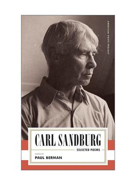英文原版 Carl Sandburg Selected Poems 卡尔·桑德堡诗选 美国文库 普利策奖得主 英文版 进口英语原版书籍