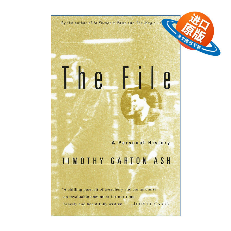 英文原版 The File 档案 一部个人史 牛津大学历史学教授Timothy Garton Ash 英文版 进口英语原版书籍