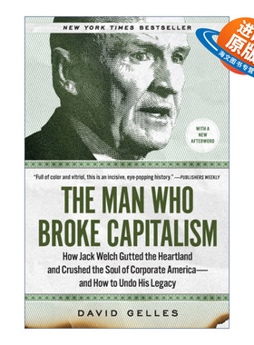英文原版 The Man Who Broke Capitalism 打破资本主义的人 英文版 进口英语原版书籍