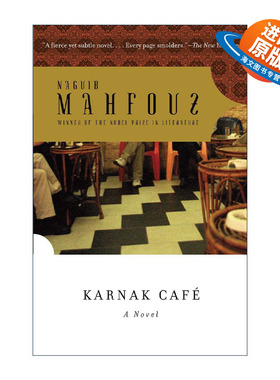 英文原版 Karnak Cafe 卡纳克咖啡馆 诺贝尔文学奖得主Naguib Mahfouz纳吉布?马哈福兹英文版 进口英语原版书籍