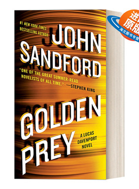 英文原版小说 Golden Prey The Prey Series 27 猎物系列27 黄金猎物 惊悚悬疑犯罪推理小说 John Sandford 英文版 进口英语原版书