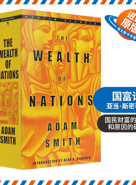 国富论 英文原版 亚当斯密正版 The Wealth of Nations 西方经济学理论 经济学说 宏观经济学 学科基础五卷 进口书籍 全英文版