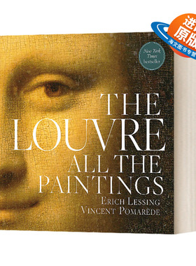英文原版 The Louvre All the Paintings 卢浮宫博物馆 全部绘画作品收藏 达芬奇蒙娜丽莎 维梅尔花边匠等名画收录 进口英语书籍
