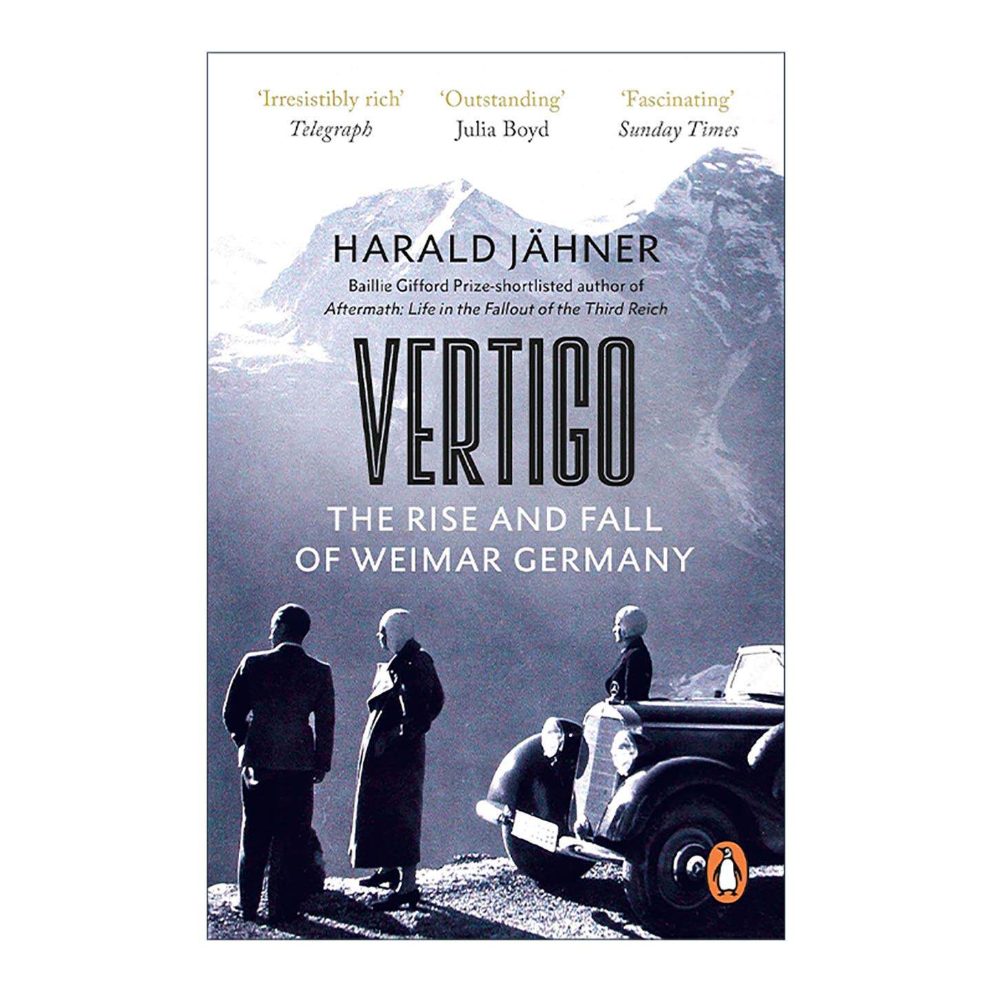 英文原版 Vertigo 眩晕 魏玛德国兴衰史 Harald Jahner 英文版 进口英语原版书籍
