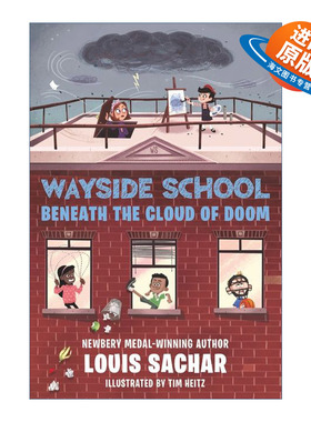 英文原版 Wayside School Beneath the Cloud of Doom 歪歪路小学4 英文版 进口英语原版书籍