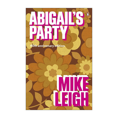 英文原版 Abigail's Party 阿比盖尔的派对 迈克·李戏剧 英文版 进口英语原版书籍