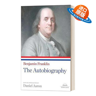 Eclectic Benjamin 富兰克林自传 英文原版 English 进口英语原版 The 英文版 Franklin 书籍 Autobiography Classics 美国图书馆
