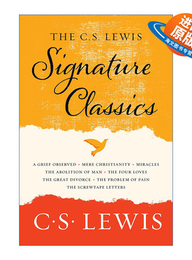 英文原版 The C. S. Lewis Signature Classics CS刘易斯经典8本合集 英文版 进口英语原版书籍