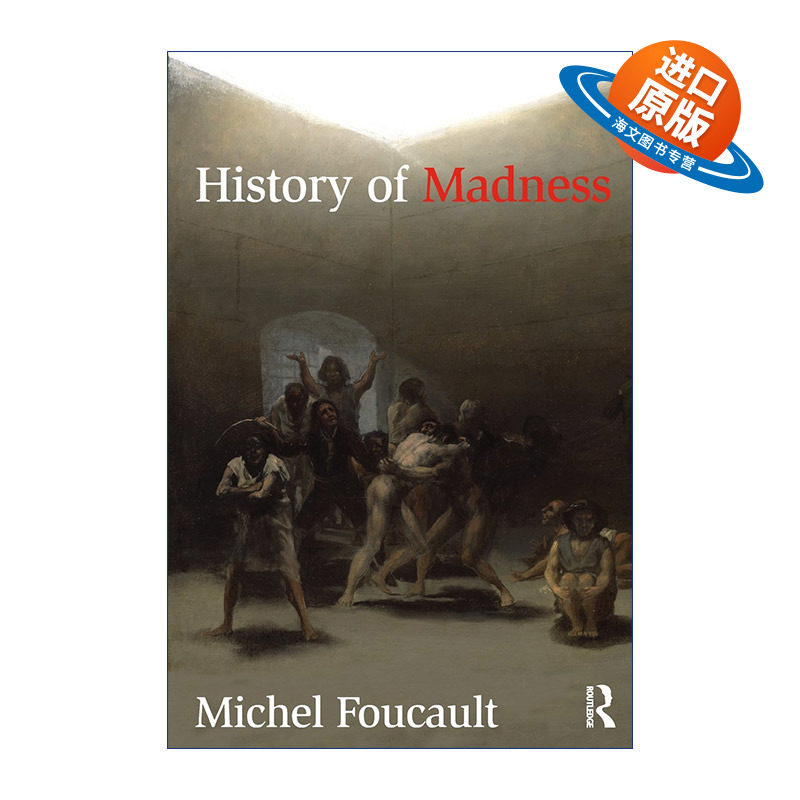 英文原版 History of Madness 古典时代疯狂史 米歇尔福柯 英文版 进口英语原版书籍