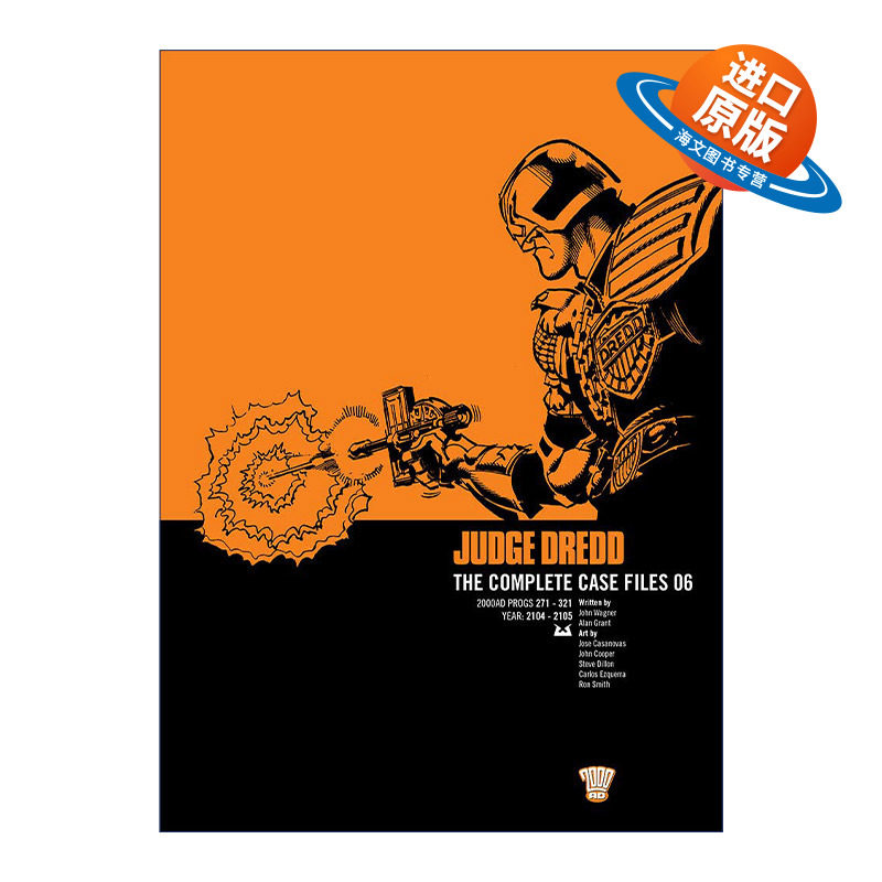 英文原版 Judge Dredd Case File 6 特警判官 漫画合集6 英文版 进口英语原版书籍