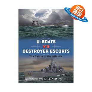 英文版 书籍 德国U型潜艇VS英国护航驱逐舰 二战大西洋海战 Escorts boats Destroyer 进口英语原版 英文原版 对战历史
