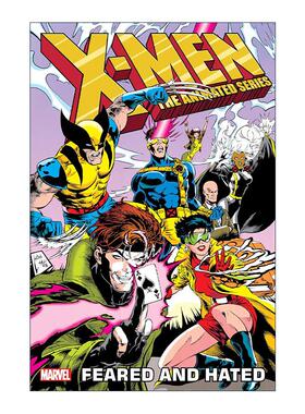 英文原版 X-Men The Animated Series Feared and Hated X战警 动画系列 恐惧和憎恨 漫威漫画 Ralph Macchio 进口英语原版书籍